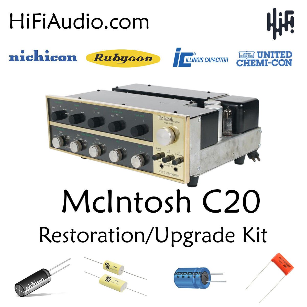 McIntosh C20 restoration kit